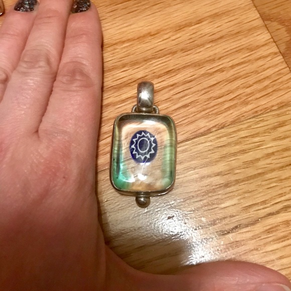 Venetian glass pendant - Picture 3 of 3
